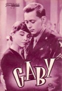 287: Gaby (Curtis Bernhardt) Leslie Caron,  Sir Cedric Hardwicke,  John Kerr, Margalo Gillmore, Taina Elg, Scott Marlowe
